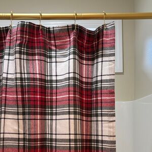 Robert Stanley Home Collection Tartan shower curtain